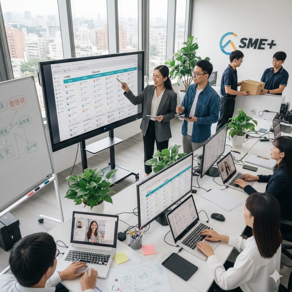 理中小企業適合導入 CRM 的四大核心原因